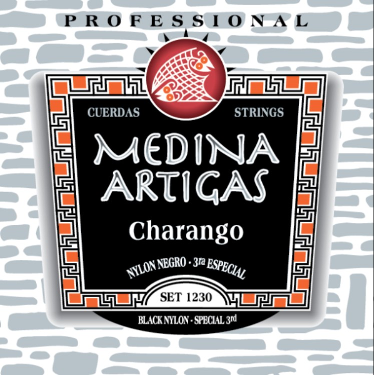 Set Cuerdas Charango Medina Artigas 1230, 3era especial