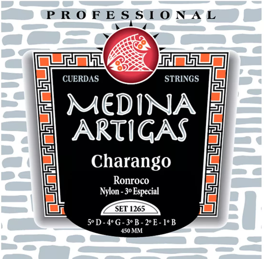 Set Cuerdas Charango Ronroco Medina Artigas 1265, 3era Especial