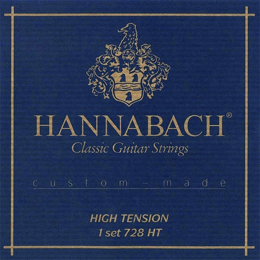 Set Cuerdas Guitarra Clásica Hannabach 728HT, High Tension