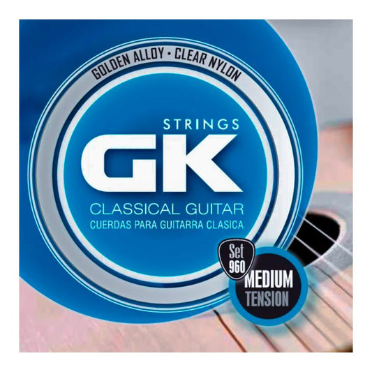 Set Cuerdas Guitarra Clásica Medina Artigas GK 960, Medium Tension