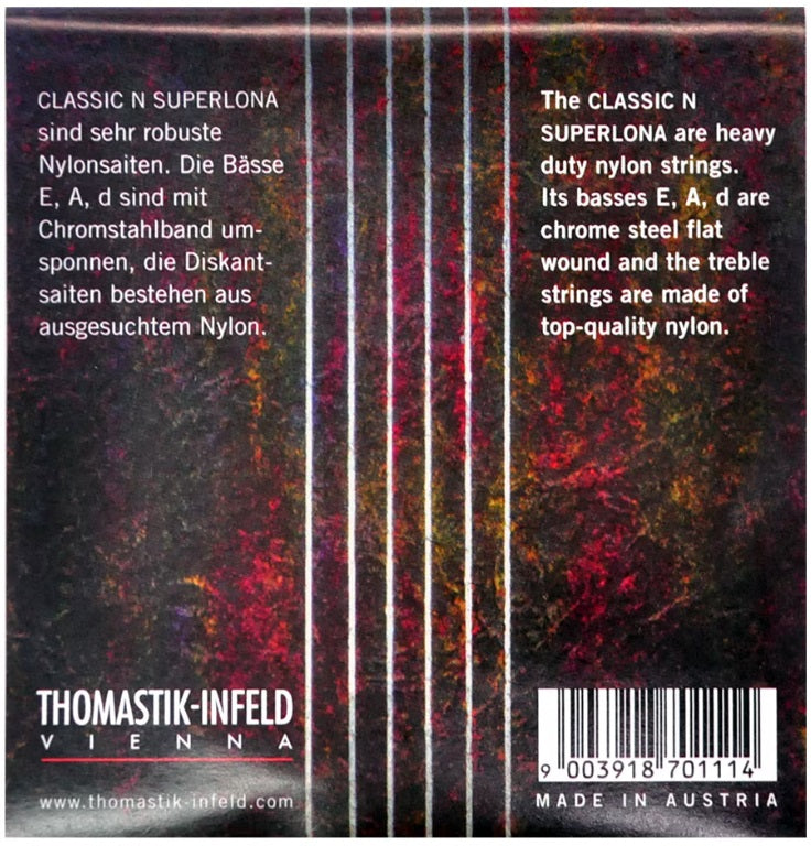 Set Cuerdas Guitarra Clásica Thomastik CF128, Medium Tension