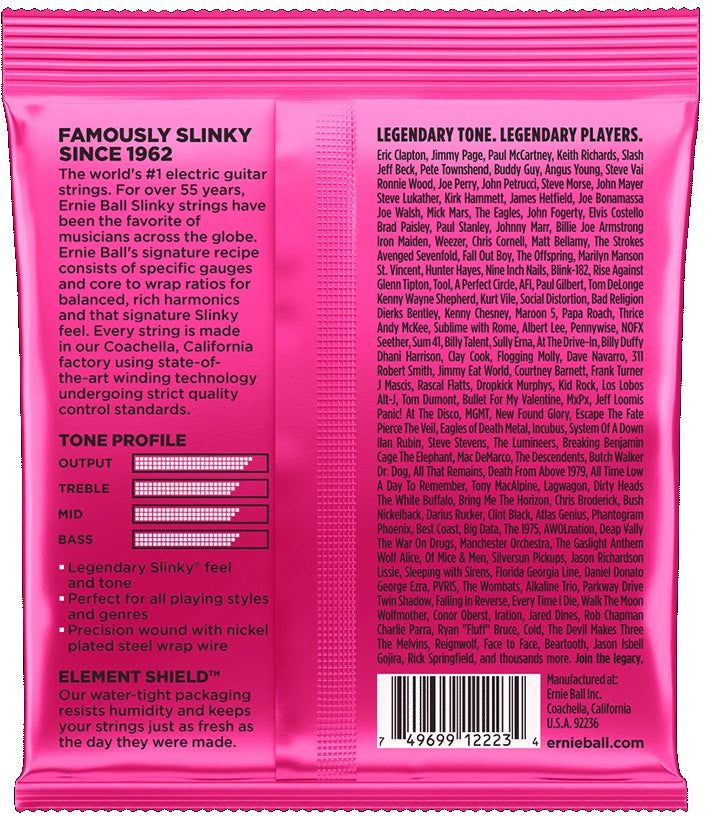 Set Cuerdas Guitarra Eléctrica Ernie Ball 2223, 9-42 Super Light