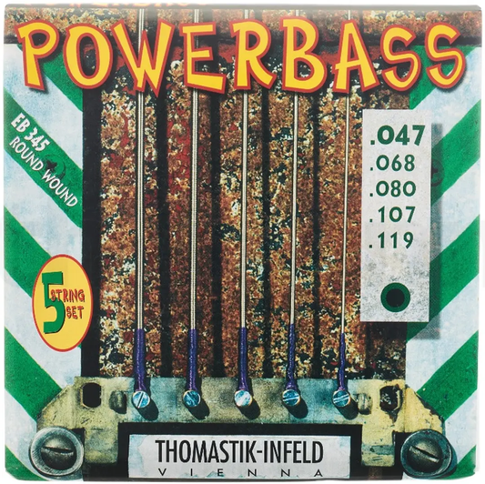 Set Cuerdas Bajo Eléctrico Thomastik EB 345, 47-119 Cinco cuerdas