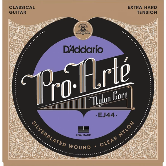 Set Cuerdas Guitarra Clásica D’Addario Pro-Arté EJ44, Extra High Tension