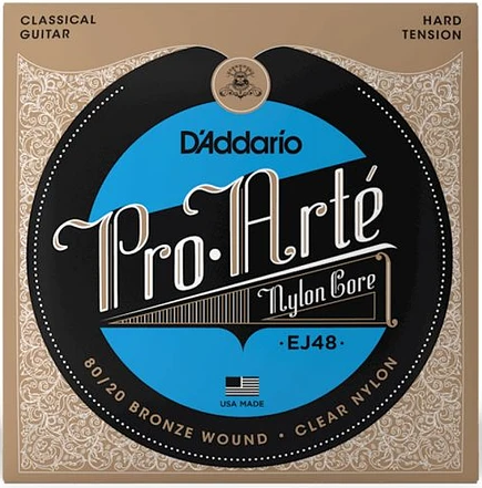 Set Cuerdas Guitarra Clásica ProArté EJ48, High Tension
