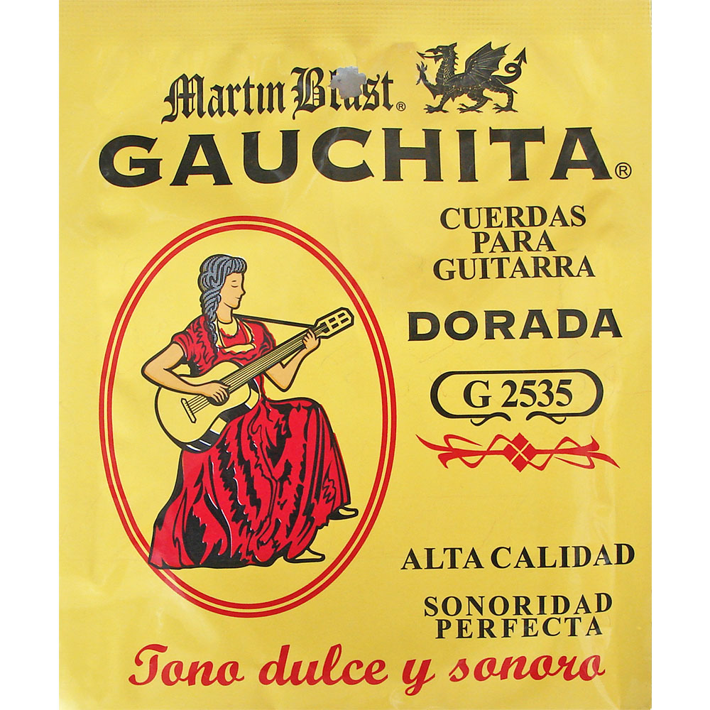 Set Cuerdas Guitarra Clásica Martin Blust G2535, Medium Tension