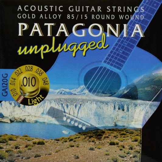 Set Cuerdas Guitarra Acústica Magma-Patagonia GA120G, 10-48 Light 85/15