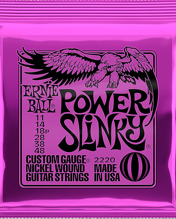 Set Cuerdas Guitarra Eléctrica Ernie Ball 2220, 11-48 Medium