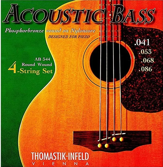 Set Cuerdas Bajo Acústico Thomastik AB 344, 041-086, Cuatro Cuerdas