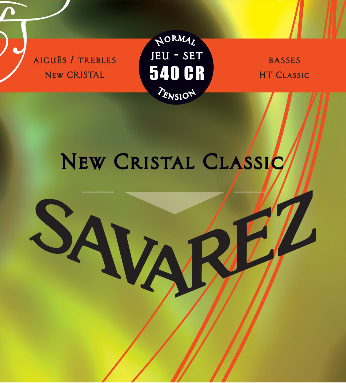 Set Cuerdas Guitarra Clásica Savarez 540 CR, Normal Tension