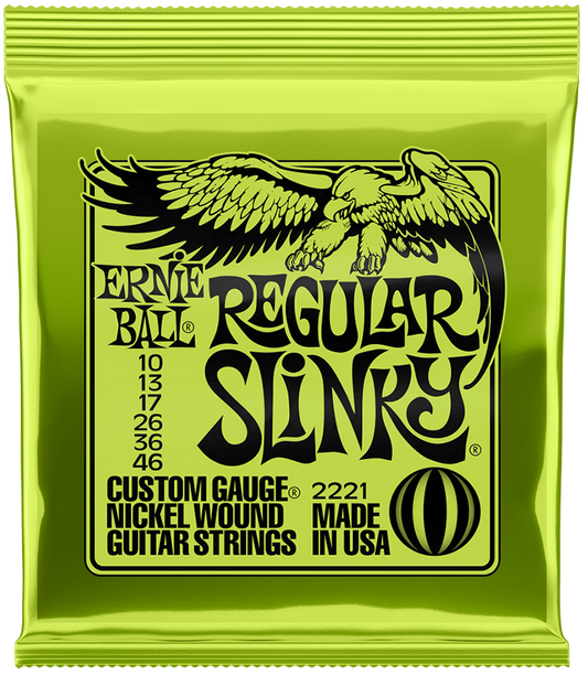 Set Cuerdas Guitarra Eléctrica Ernie Ball 2221, 10-46 Light