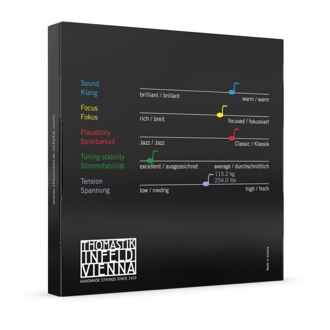 Set Cuerdas Contrabajo Thomastik Belcanto BC600, Medium