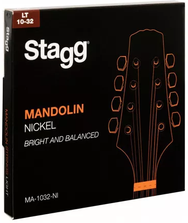Set Cuerdas Mandolina Stagg MA-1032-NI, 8 Cuerdas
