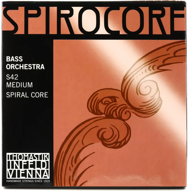 Set Cuerdas Contrabajo 4/4 Thomastik Spirocore S42, Medium