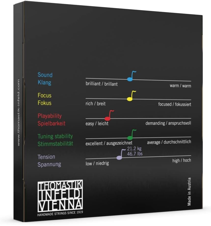Set Cuerdas Violín Thomastik Dominant 135, 4/4