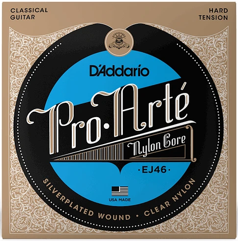 Set Cuerdas Guitarra Clásica ProArté EJ46, High Tension