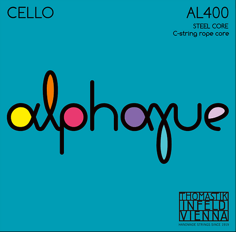 Set Cuerdas Cello Thomastik Alphayue AL400, 4/4